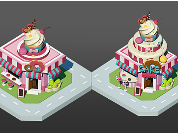 蛋糕店（个人主页-ZNjQ0NTI2NDQ=） - 独立游戏 - 站酷设计师柯基魄罗结合体原创素材 - 站酷ZCOOL