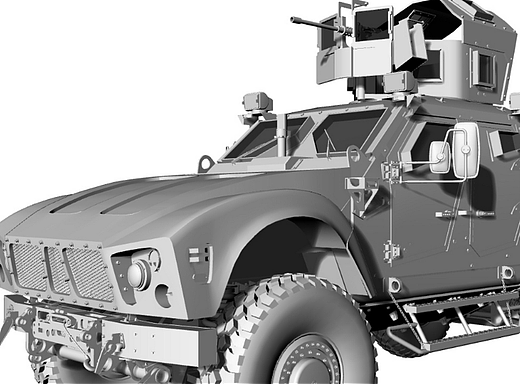 奧什科什MRAP全地形防御車3d模型（個人主頁-ZNjQ4NzU4MzY=） - 機(jī)械/交通 - 站酷設(shè)計師佩奇總原創(chuàng)素材 - 站酷ZCOOL