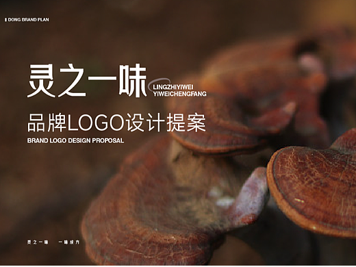 灵芝一味LOGO设计