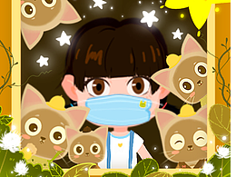 畢業(yè)設(shè)計展板以及周邊展示-“momo的一天”