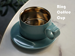 短视频拍摄 铃兰花限定款指环杯Ring cup