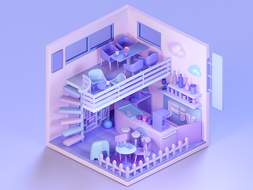 蜂巢行动-咖啡店小场景