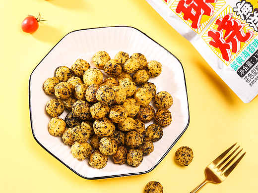 邂球燒 脆球 小零食（個人主頁-ZNjcwNTU4NzY=） - 美食攝影 - 站酷設計師火苗視覺原創(chuàng)素材 - 站酷ZCOOL