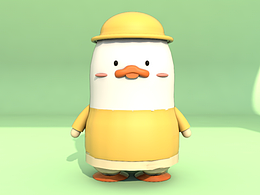 c4d品牌卡通ip形象視覺(jué)設(shè)計(jì)2