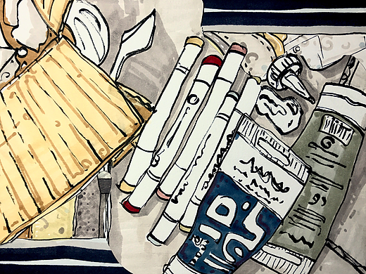 马克笔插画(2016-2019)