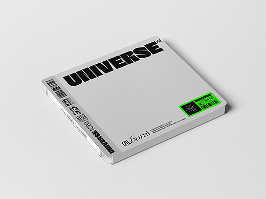 《 UNIVERSE（轴心宇宙）》专辑设计