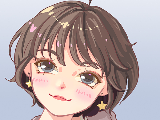 插畫頭像（個人主頁-ZNjQ2NjY4NzI=） - 創(chuàng)作習作 - 站酷設(shè)計師aipippi原創(chuàng)素材 - 站酷ZCOOL