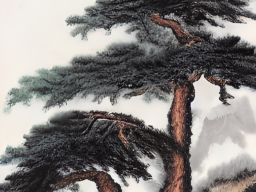 #wow+数字艺术nft古画迎客松