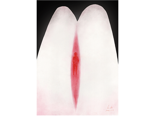 《逃》｜原创手绘插画