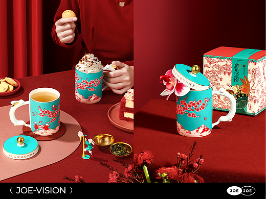 游园戏兔『骨瓷陶瓷杯｜布兰兔』X JOE VISION