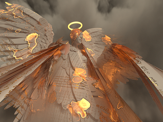 《三大天使》C4D作品