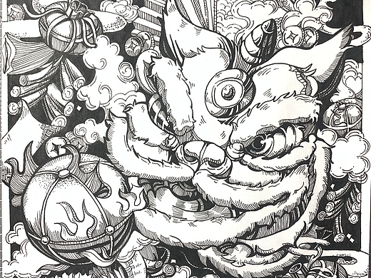 考研作品 | 前期 · 备考装饰画