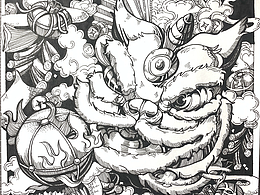 考研作品 | 前期 · 備考裝飾畫