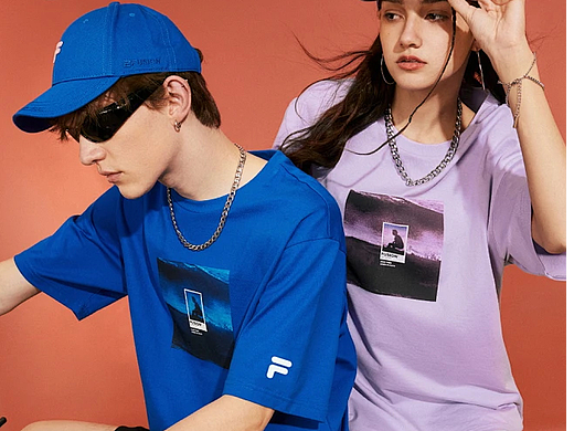 服饰潮流情侣款短袖T