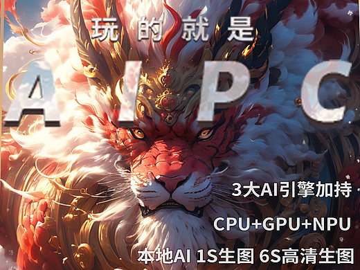 “醒”狮|中国人玩的就是AIPC 中国心！中国芯！