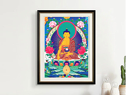 唐卡系列-释迦牟尼