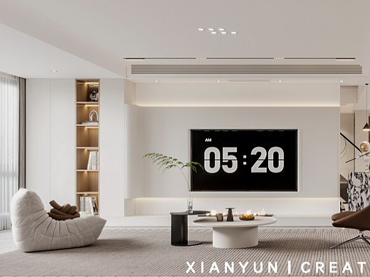 CR现代奶油表现~