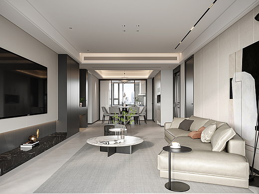 筋斗云效果图 家装公寓