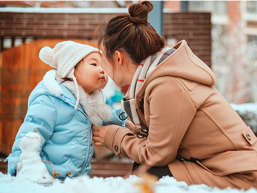 #COC# 玩雪的孩子