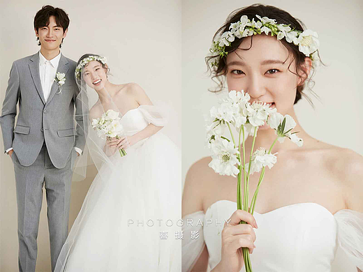 爱意满满的室内光影婚纱照，结婚官宣太可了~