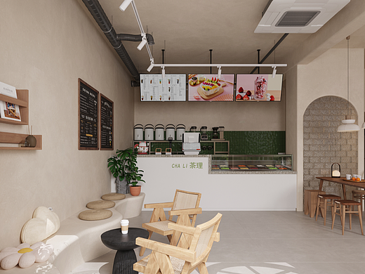 工装|饮品店