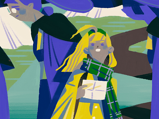 《魔女的游行》完稿与教学