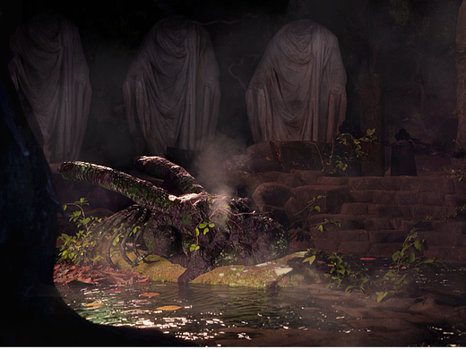 遺落的骸骨（個人主頁-ZNjAzMzI1OTY=） - 場景 - 站酷設計師FF匍匐向前原創(chuàng)素材 - 站酷ZCOOL