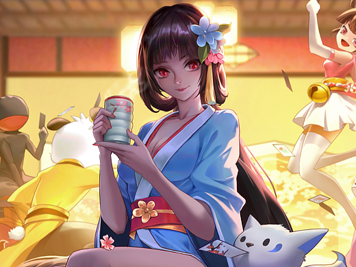 忍者必须死同人插画