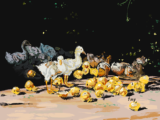 爱吃鸭梨的鸭鸭