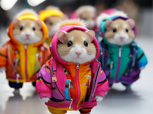 仓鼠走秀——未来潮流服饰