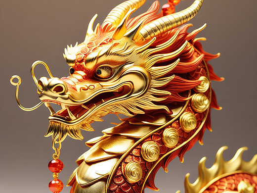 我的龙年守护神： 一组龙年纪念版项链