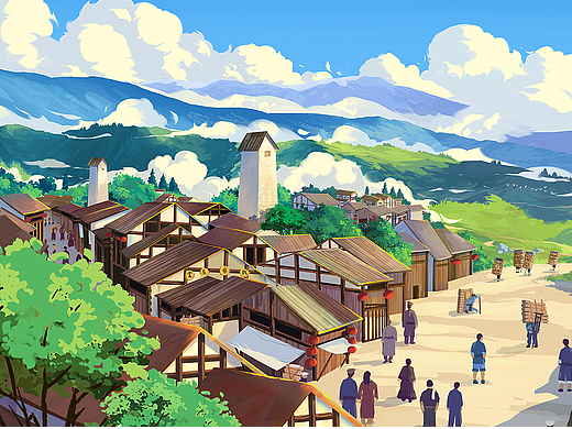 汉源插画