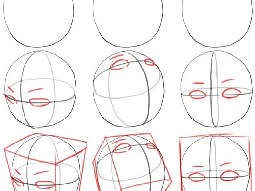 【绘画素材】透视参考教程！画出立体自然人体！
