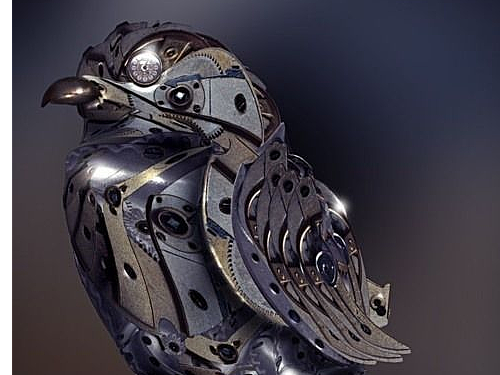 CG绘画丨板绘教程丨原画教程丨机械生物