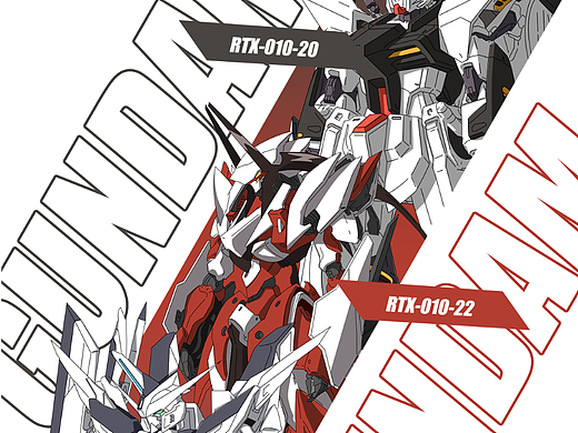 个人绘画作品-【Gundam】（2023）