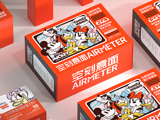 尚智×空刻｜Mickey团圆是福2+4礼盒设计｜食品包装设计