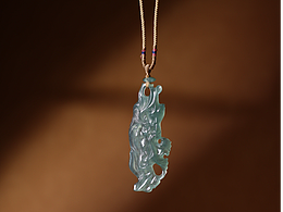 時光流影——翡翠吊墜