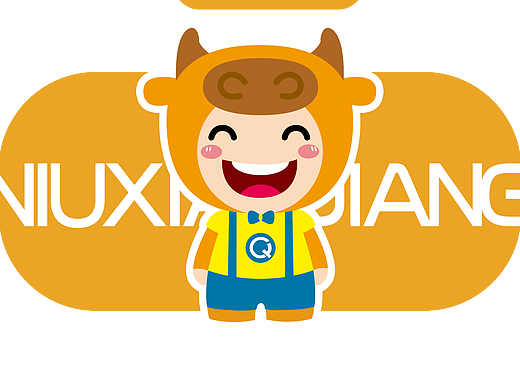 巧书匠品牌形象设计-牛小匠