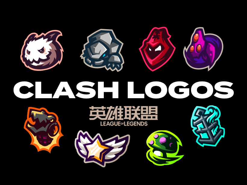 英雄联盟 Clash 标志_Dlanid-站酷ZCOOL
