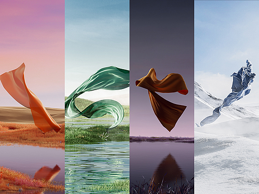 一组超现实作品