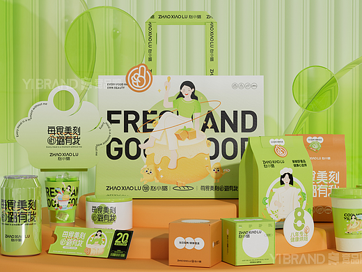 赵小璐-烘焙品牌设计蛋糕品牌全案设计 X 意品牌