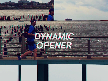 AE模板|时尚创意潮流片头广告在线促销模特展示活动