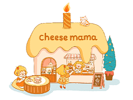 甜品店logo及插画