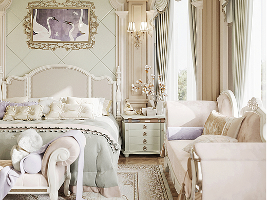 而川视觉丨中古法式奶油风