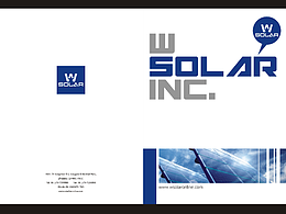 太陽能企業(yè)宣傳活頁