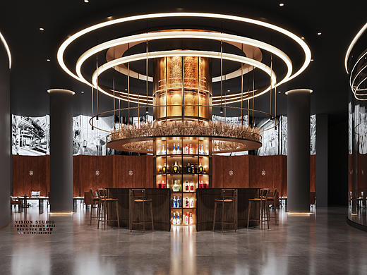 工装碎片-酒水展厅