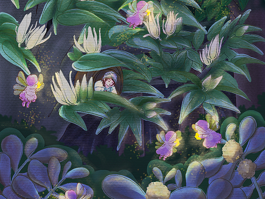 悠悠行迹之《夏夜萤火》