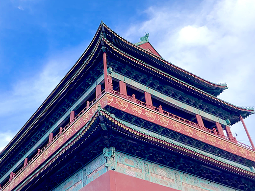 北京鼓楼延时摄影