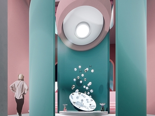 粉色世界·展厅方案设计丨超前设计CHS ARCHITECTURE