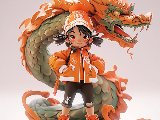 AI绘画MJ：十二生肖IP盲盒